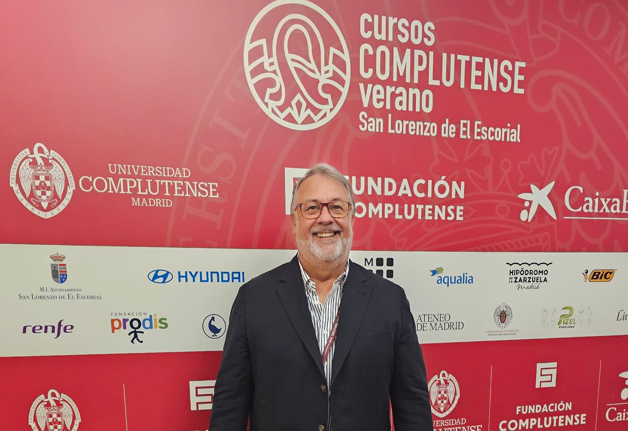 José Luis García en el curso Un país aeroespacial, El Escorial